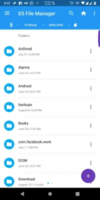 FTP server and File Manager android App screenshot 4